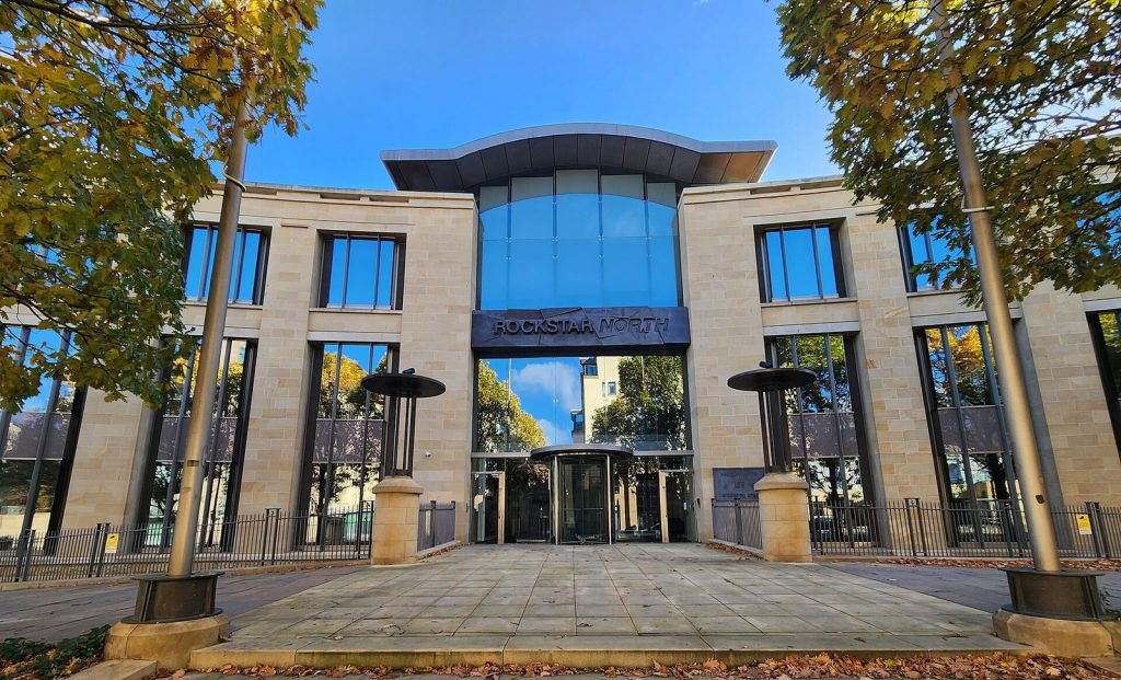 Headquarters of Rockstar North in Edinburgh, Scotland