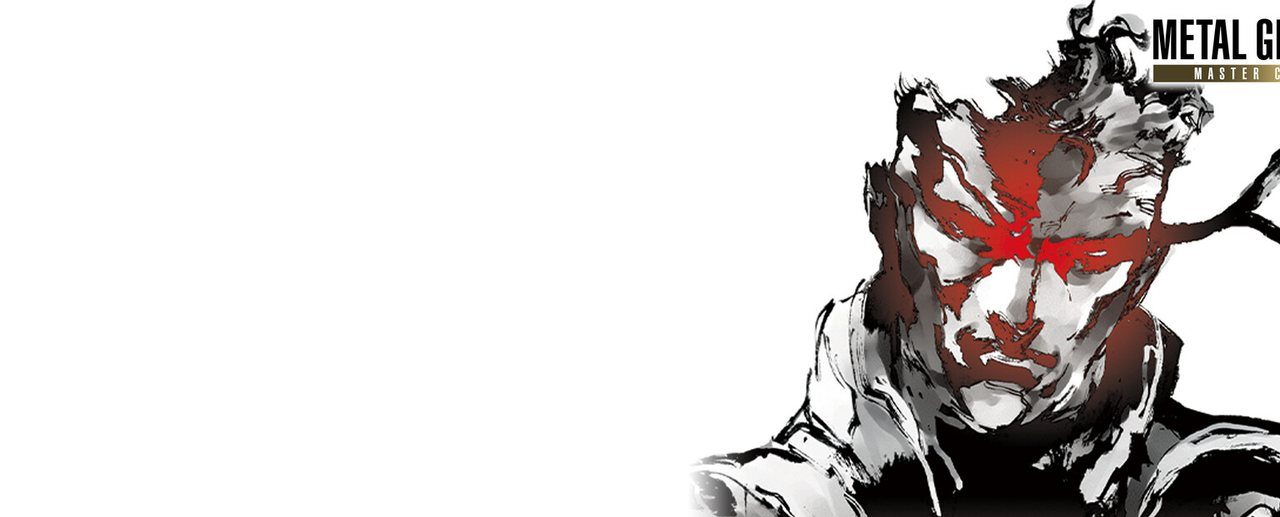 Key art for Metal Gear Solid Master Collection Version